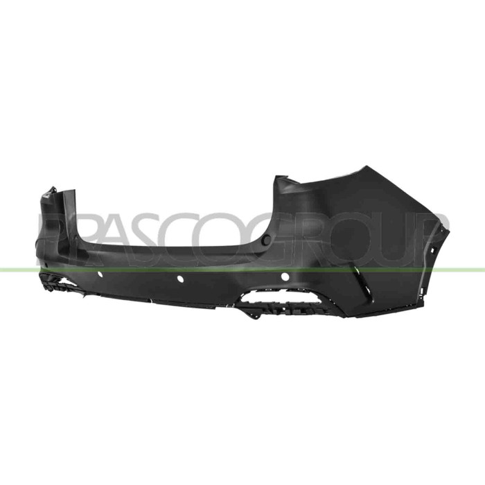 NEUTRO.jpg Paraurti Posteriore Nero Liscio Da Primerizzare Con Fori Pdc+Supporti Compatibile Per MG HS Dal 08/2022 Al 06/2024 10