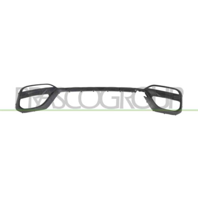 NEUTRO.jpg Modanatura Paraurti Posteriore Centrale Nera Lucida Compatibile Per MG HS Dal 08/2022 Al 06/2024 Codice Originale 108