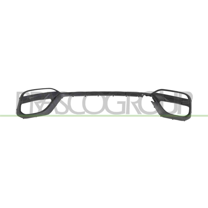 NEUTRO.jpg Modanatura Paraurti Posteriore Centrale Nera Lucida Compatibile Per MG HS Dal 08/2022 Al 06/2024 Codice Originale 108