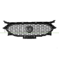 LIBRETTO_RICHIESTA_TARGA.JPG Griglia Radiatore Nera Con Modanatura Cromata Compatibile Per MG ZS Dal 11/2021 Al 11/2024 Codice O