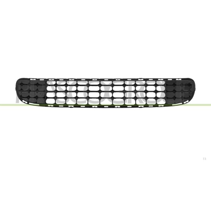 LIBRETTO_RICHIESTA_TARGA.JPG Griglia Paraurti Anteriore Centrale Nera Compatibile Per MINI MINI (BMW) PACEMAN (R61) Dal 01/2012 