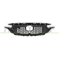 LIBRETTO_RICHIESTA_TARGA.JPG Griglia Radiatore Nera Lucida Versione Homura Compatibile Per MAZDA CX5 (KF) Dal 09/2021 Al 10/2023