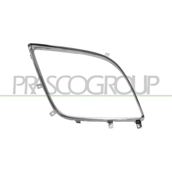 SX_SCRITTA_LOGO.jpg Cornice Griglia Sinistra Cromata Mod. 09   Compatibile Per MAZDA CX7 Dal 01/2007 in poi Codice Originale EH4