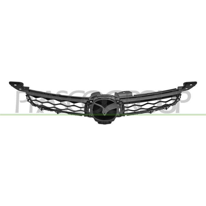 NEUTRO.jpg Griglia Radiatore Nera Goffrata Compatibile Per MAZDA CX7 Dal 01/2007 in poi Codice Originale EH4450710C