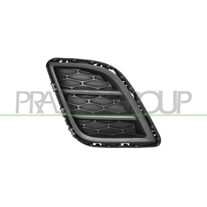 DX_SCRITTA_LOGO.jpg Griglia Destra Paraurti Anteriore Con Primer Senza Sede Fendi Mod. 09   Compatibile Per MAZDA CX7 Dal 01/200