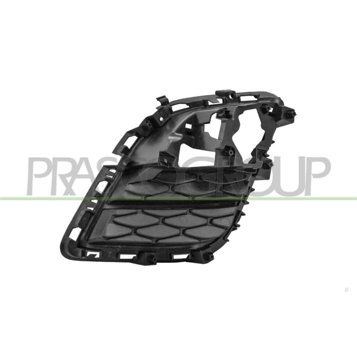 LIBRETTO_RICHIESTA_TARGA.JPG Griglia Destra Paraurti Anteriore Nera Goffrata Con Sede Fendinebbia Mod. 09   MAZDA CX7 Dal 01/200