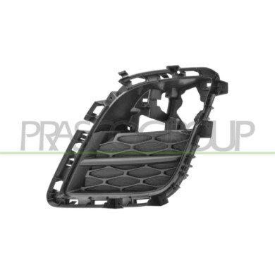 SX_SCRITTA_LOGO.jpg Griglia Sinistra Paraurti Anteriore Nera Goffrata Con Sede Fendinebbia Mod. 09   MAZDA CX7 Dal 01/2007 in po