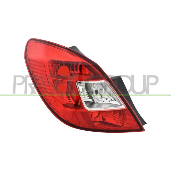 NEUTRO.jpg Fanale Posteriore Sinistro Senza Porta Lampada Mod. 5 Porte Compatibile Per OPEL/VAUXHALL CORSA D Dal 05/2006 Al 01/2