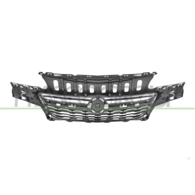 LIBRETTO_RICHIESTA_TARGA.JPG Griglia Radiatore Nera Compatibile Per OPEL/VAUXHALL CORSA E Dal 01/2015 Al 11/2019 Codice Original