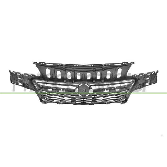 LIBRETTO_RICHIESTA_TARGA.JPG Griglia Radiatore Nera Compatibile Per OPEL/VAUXHALL CORSA E Dal 01/2015 Al 11/2019 Codice Original