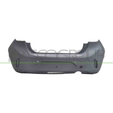 LIBRETTO_RICHIESTA_TARGA.JPG Paraurti Posteriore Primer Tappo Coprigancio Fori Pdc+Supporti Tracce Park Assist OPEL/VAUXHALL COR