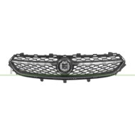 Griglia Radiatore Nera Goffrata Con Modanatura Cromata Con Inserti Cromati OPEL/VAUXHALL CORSA (F) Dal 12/2019 Al 05/2023