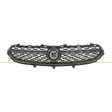 NEUTRO.jpg Griglia Radiatore Nera Con Fori Modanatura Per Inserti Cromati OPEL/VAUXHALL CORSA (F) Dal 12/2019 Al 05/2023 9829474