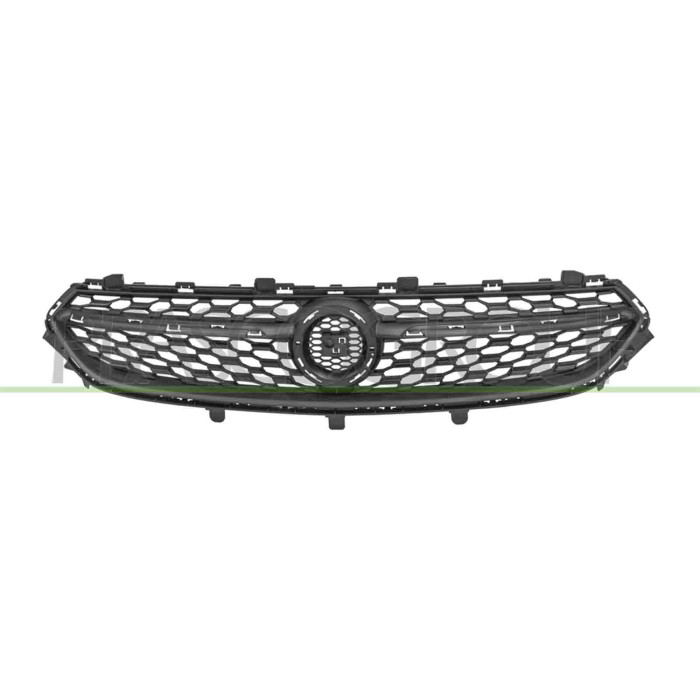 NEUTRO.jpg Griglia Radiatore Nera Con Fori Modanatura Per Inserti Cromati OPEL/VAUXHALL CORSA (F) Dal 12/2019 Al 05/2023 9829474