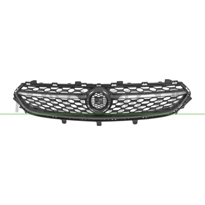 NEUTRO.jpg Griglia Radiatore Nera Con Modanature Cromate Compatibile Per OPEL/VAUXHALL CORSA (F) Dal 12/2019 Al 05/2023 98294744