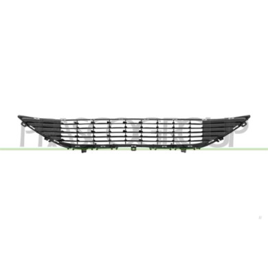 LIBRETTO_RICHIESTA_TARGA.JPG Griglia Paraurti Anteriore Centrale Nera Compatibile Per OPEL/VAUXHALL CORSA (F) Dal 12/2019 Al 05/