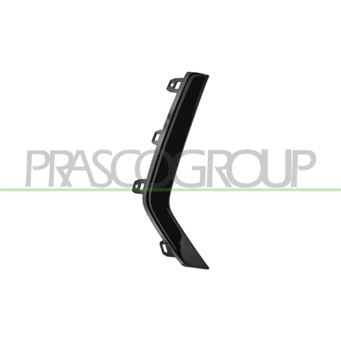 DX_SCRITTA_LOGO.jpg Modanatura Destra Paraurti Anteriore Nera Lucida Compatibile Per OPEL/VAUXHALL CORSA (F) Dal 06/2023 in poi 