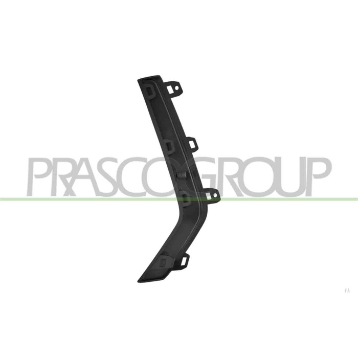LIBRETTO_RICHIESTA_TARGA.JPG Modanatura Destra Paraurti Anteriore Nera Lucida Compatibile Per OPEL/VAUXHALL CORSA (F) Dal 06/202