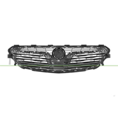 LIBRETTO_RICHIESTA_TARGA.JPG Griglia Radiatore Nera Mod. Advance Compatibile Per OPEL/VAUXHALL INSIGNIA B Dal 01/2017 Al 12/2019