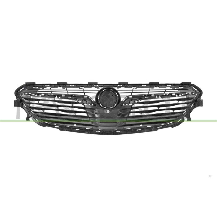 LIBRETTO_RICHIESTA_TARGA.JPG Griglia Radiatore Nera Mod. Advance Compatibile Per OPEL/VAUXHALL INSIGNIA B Dal 01/2017 Al 12/2019