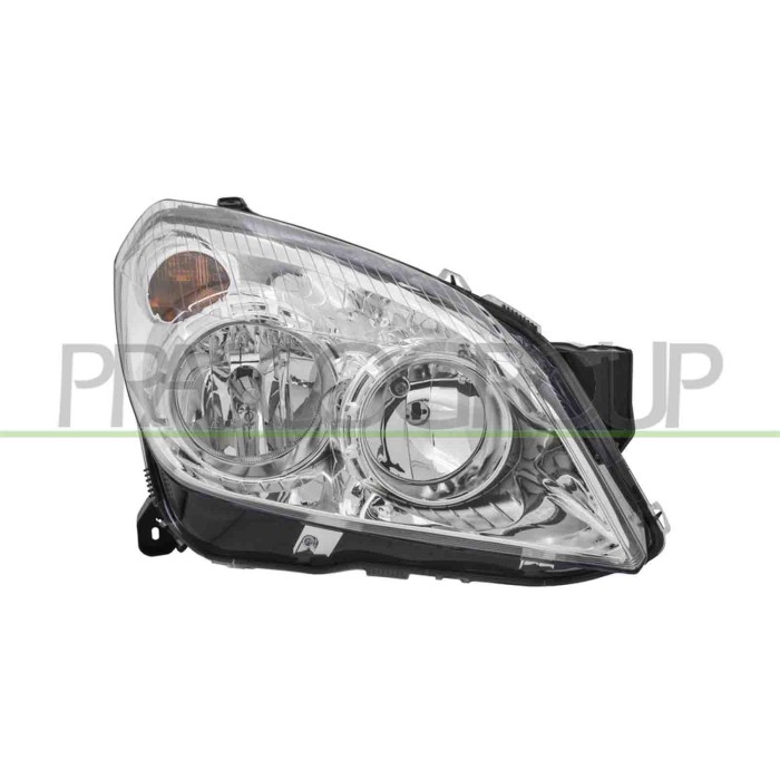 LIBRETTO_RICHIESTA_TARGA.JPG Proiettore Destro H1+H7 Elettrico Con Motore Cromato Compatibile Per OPEL/VAUXHALL ASTRA H (A04) Da