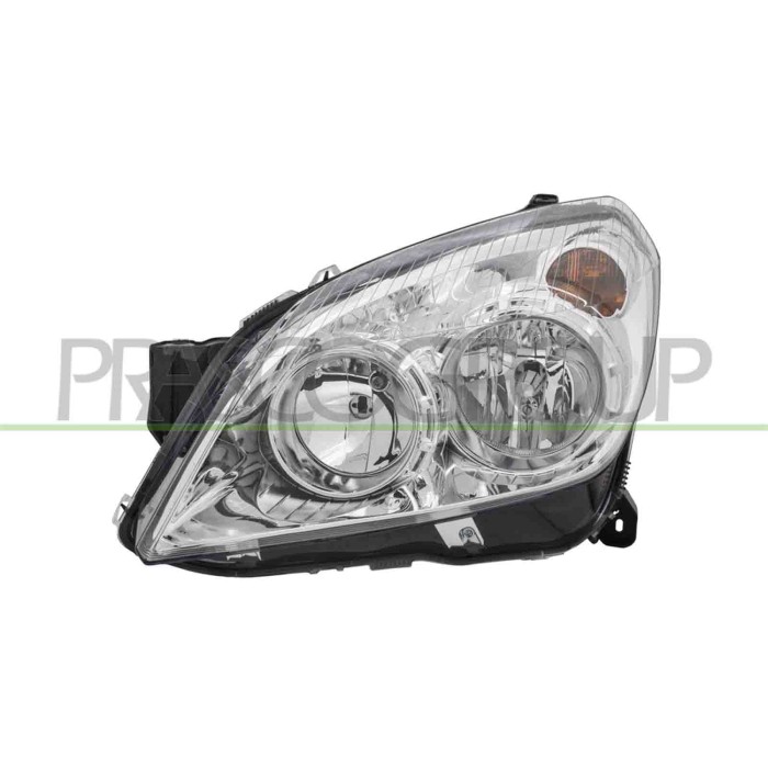 LIBRETTO_RICHIESTA_TARGA.JPG Proiettore Sinistro H1+H7 Elettrico Con Motore Cromato OPEL/VAUXHALL ASTRA H (A04) Dal 01/2007 Al 1