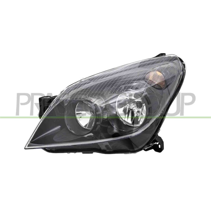 NEUTRO.jpg Proiettore Sinistro H1+H7 Elettrico Con Motore Nero Compatibile Per OPEL/VAUXHALL ASTRA H (A04) Dal 01/2007 Al 11/200