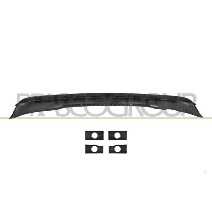 LIBRETTO_RICHIESTA_TARGA.JPG Spoiler Paraurti Posteriore Nero Goffrato Tracce Pdc+Supporti Scarico Singolo A Sinistra OPEL/VAUXH
