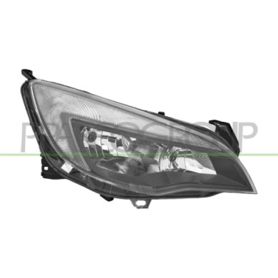 DX_SCRITTA_LOGO.jpg Proiettore Destro H7+H7 Elettrico Con Motore Led Compatibile Per OPEL/VAUXHALL ASTRA J (P10) Dal 01/2012 Al 