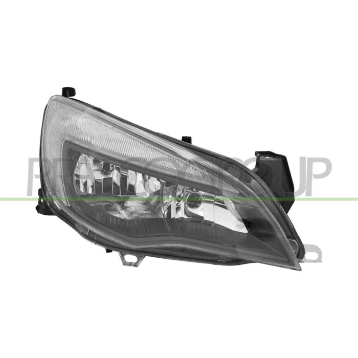 LIBRETTO_RICHIESTA_TARGA.JPG Proiettore Destro H7+H7 Elettrico Con Motore Led Compatibile Per OPEL/VAUXHALL ASTRA J (P10) Dal 01