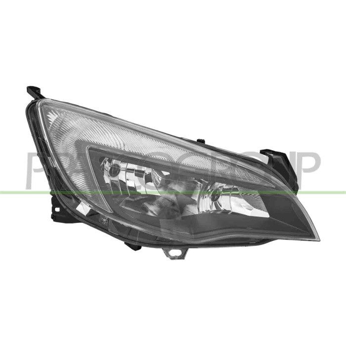 DX_SCRITTA_LOGO.jpg Proiettore Destro H7+H7 Elettrico Con Motore Nero Compatibile Per OPEL/VAUXHALL ASTRA J (P10) Dal 01/2012 Al