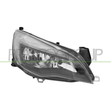 LIBRETTO_RICHIESTA_TARGA.JPG Proiettore Destro H7+H7 Elettrico Con Motore Nero Compatibile Per OPEL/VAUXHALL ASTRA J (P10) Dal 0
