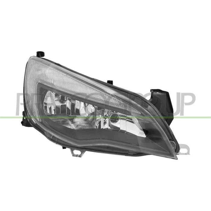 LIBRETTO_RICHIESTA_TARGA.JPG Proiettore Destro H7+H7 Elettrico Con Motore Nero Compatibile Per OPEL/VAUXHALL ASTRA J (P10) Dal 0