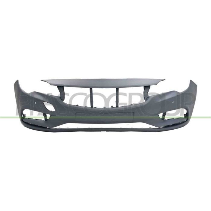 LIBRETTO_RICHIESTA_TARGA.JPG Paraurti Anteriore Con Primer Con Fori Pdc+Supporti Con Tracce Park Assist OPEL/VAUXHALL ASTRA K (B