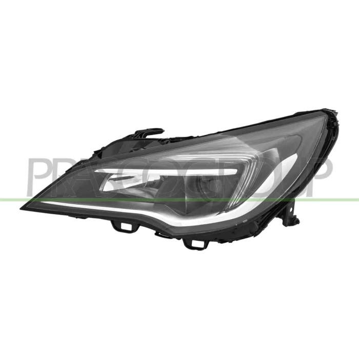 NEUTRO.jpg Proiettore Sinistro H1+H7 Elettrico Con Motore Nero Led OPEL/VAUXHALL ASTRA K (B16) Dal 06/2015 Al 10/2019 39081892