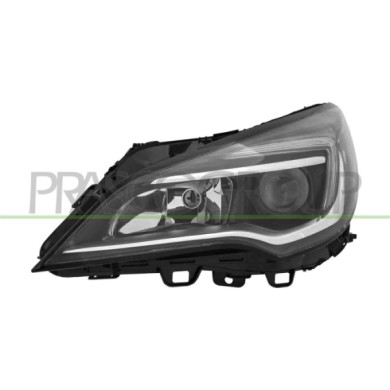 LIBRETTO_RICHIESTA_TARGA.JPG Proiettore Sinistro H1+H7 Elettrico Con Motore Nero Led OPEL/VAUXHALL ASTRA K (B16) Dal 06/2015 Al 