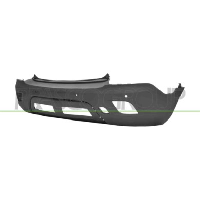 NEUTRO.jpg Paraurti Posteriore Nero Con Fori Pdc+Supporti Compatibile Per OPEL/VAUXHALL MOKKA Dal 01/2013 Al 03/2016 95365616
