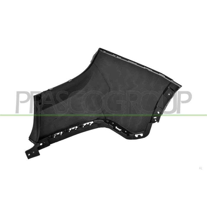 LIBRETTO_RICHIESTA_TARGA.JPG Cantonale Sinistro Paraurti Posteriore Nero Liscio Da Primerizzare OPEL/VAUXHALL MOKKA Dal 01/2013 