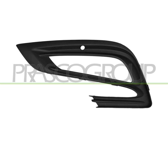 SX_SCRITTA_LOGO.jpg Griglia Sinistra Paraurti Anteriore Nera Con Sede Fendi Compatibile Per OPEL/VAUXHALL MOKKA X Dal 04/2016 Al