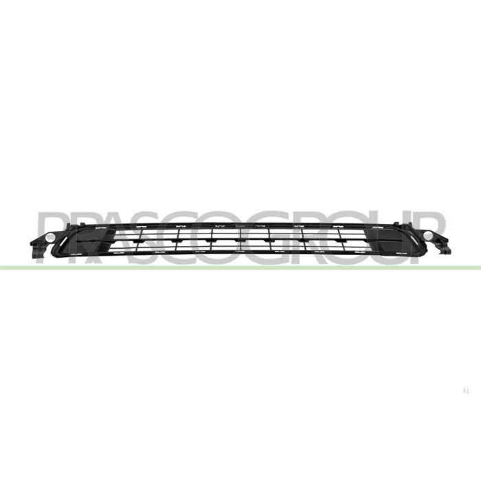 LIBRETTO_RICHIESTA_TARGA.JPG Griglia Centrale Paraurti Anteriore Nera Goffrata Compatibile Per OPEL/VAUXHALL MOKKA Dal 09/2020 A