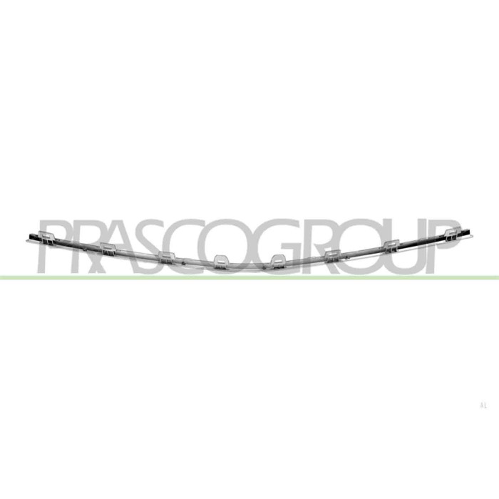 LIBRETTO_RICHIESTA_TARGA.JPG Modanatura Griglia Superiore Cromata Compatibile Per OPEL/VAUXHALL MOKKA Dal 09/2020 Al 11/2024 Cod