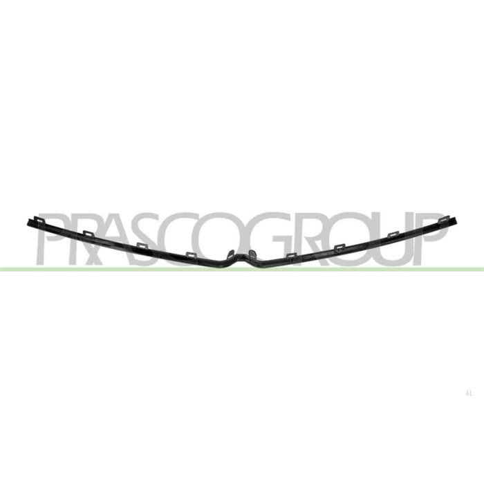 LIBRETTO_RICHIESTA_TARGA.JPG Modanatura Griglia Radiatore Inferiore Nera Lucida Compatibile Per OPEL/VAUXHALL MOKKA Dal 09/2020 