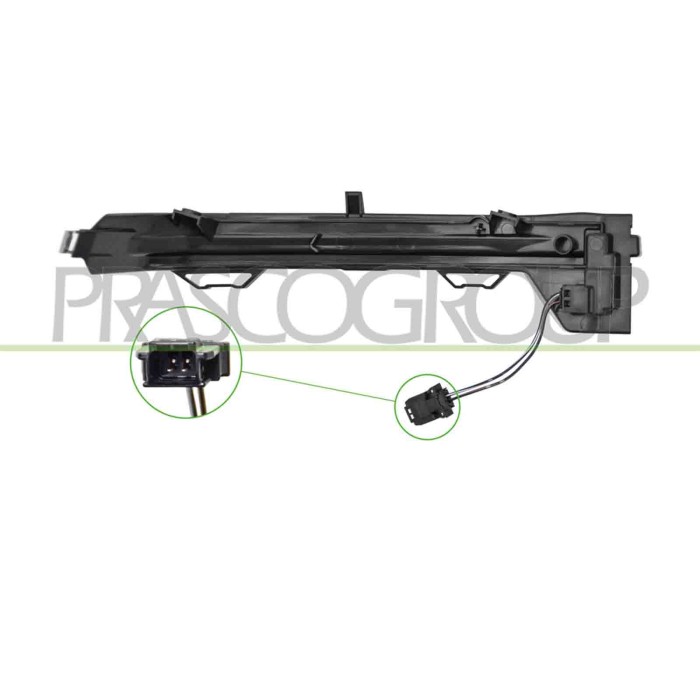 LIBRETTO_RICHIESTA_TARGA.JPG Fanale Per Retrovisore Destro Bianco Compatibile Per CITROEN DS3 CROSSBACK Dal 01/2019 in poi Codic