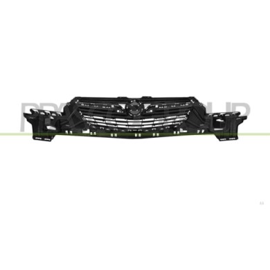 LIBRETTO_RICHIESTA_TARGA.JPG Griglia Radiatore Nera Compatibile Per OPEL/VAUXHALL CROSSLAND X Dal 08/2017 Al 12/2020 Codice Orig