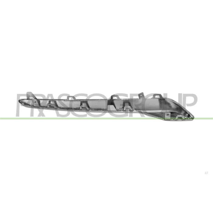 LIBRETTO_RICHIESTA_TARGA.JPG Modanatura Sinistra Griglia Radiatore Cromata Compatibile Per OPEL/VAUXHALL CROSSLAND X Dal 08/2017