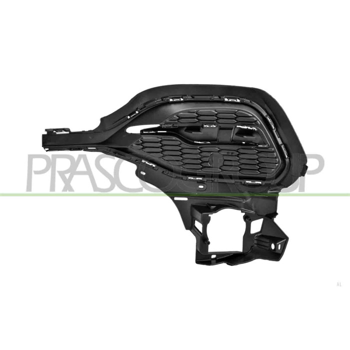 LIBRETTO_RICHIESTA_TARGA.JPG Griglia Destra Paraurti Anteriore Nera Con Sede Fendi Chiusa OPEL/VAUXHALL GRANDLAND X Dal 10/2017 