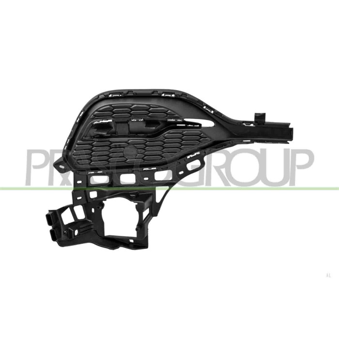 LIBRETTO_RICHIESTA_TARGA.JPG Griglia Sinistra Paraurti Anteriore Nera Con Sede Fendi Chiusa OPEL/VAUXHALL GRANDLAND X Dal 10/201