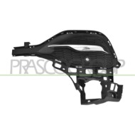 Griglia Sinistra Paraurti Anteriore Nera Modanatura Cromata Foro Pdc+Supporto OPEL/VAUXHALL GRANDLAND X Dal 10/2017 Al 05/2021