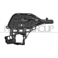 LIBRETTO_RICHIESTA_TARGA.JPG Griglia Sinistra Paraurti Anteriore Nera Modanatura Cromata Foro Pdc+Supporto OPEL/VAUXHALL GRANDLA