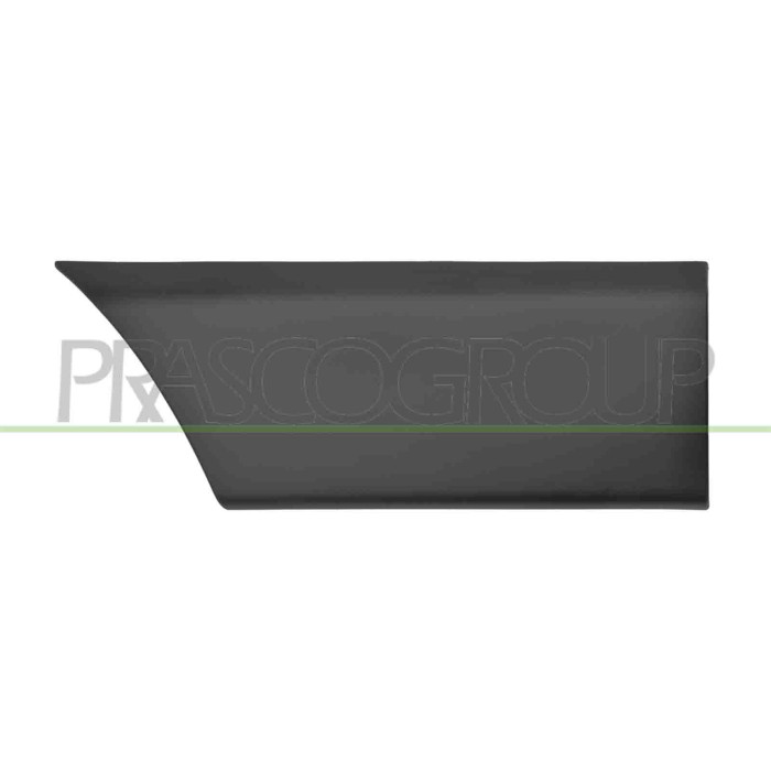 DX_SCRITTA_LOGO.jpg Modanatura Parafango Posteriore Destro Parte Anteriore Nera Goffrata Clips Mod. Passo Corto OPEL/VAUXHALL MO